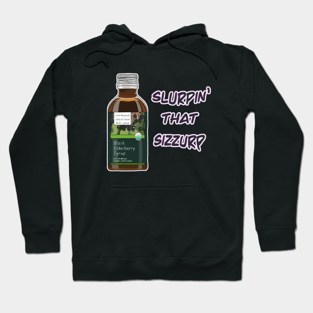 Surpin’ Sizzurp Hoodie by Tiny Baker